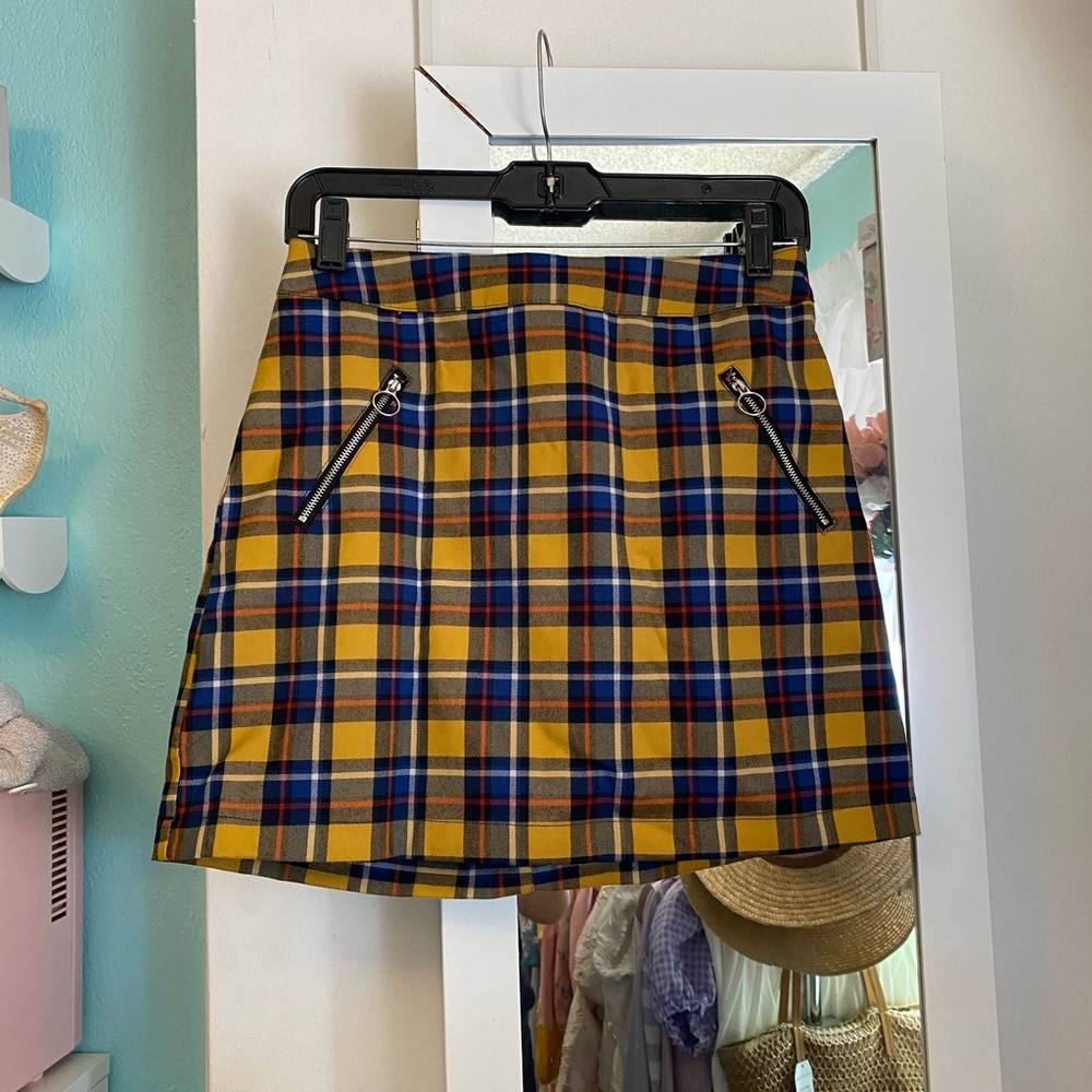 Plaid Skirt